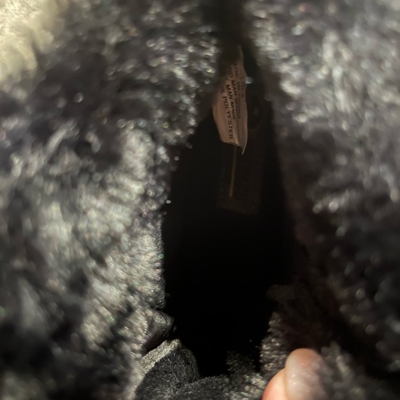 Khombu Women's Black duck boots winter warm new size woman: size 6 - Picture 3 of 7